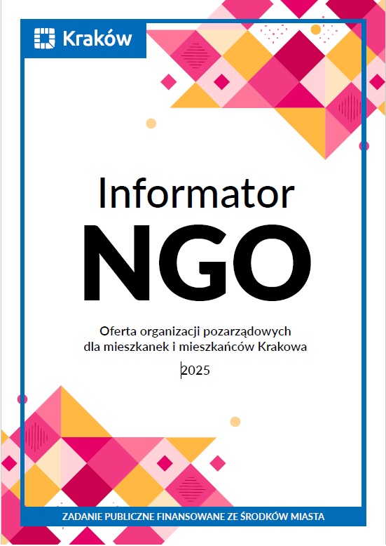 strona tytułowa informatora NGO