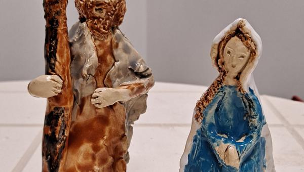 gotowe figurki Maryi i Józefa